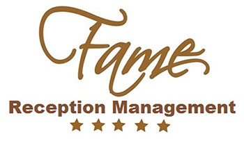 Fame Reception Home page logo